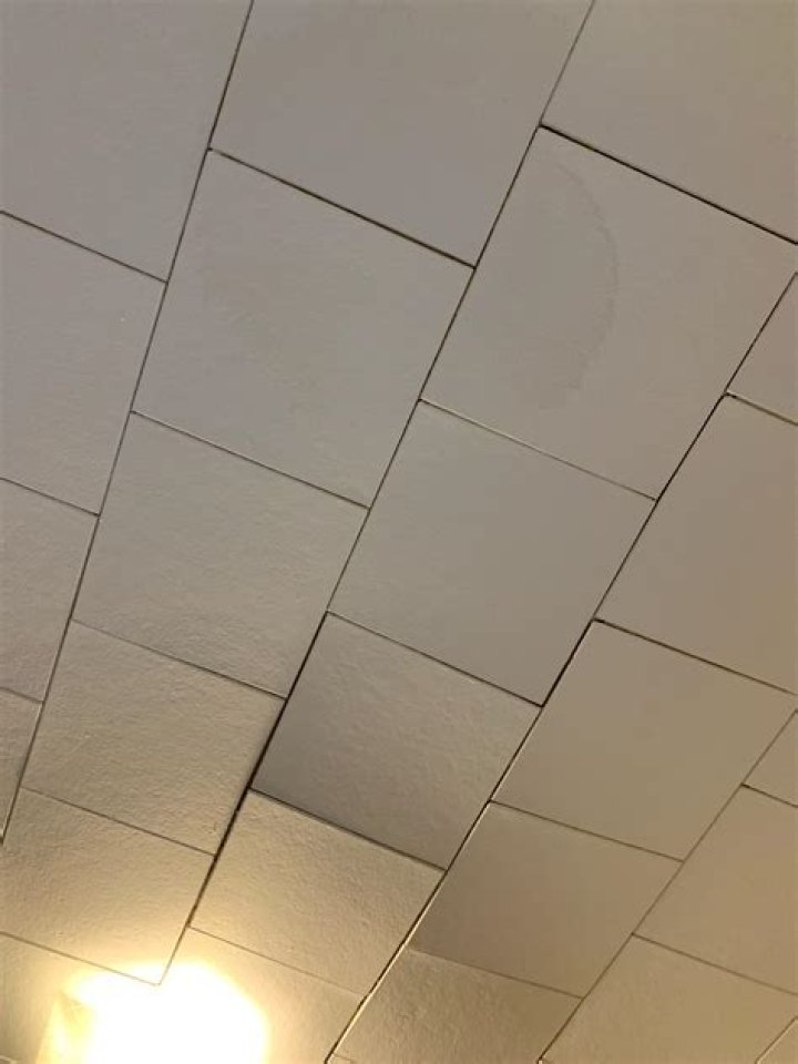 What is the standard ceiling tile size?