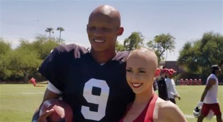VIDEO: NFLs Josh Dobbs Bonds With Alopecia-Stricken Cheerleader