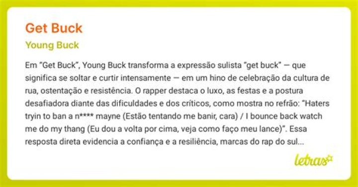 Get Buck Young Buck: The Ultimate Guide to Understanding the Phrase and Its Significance