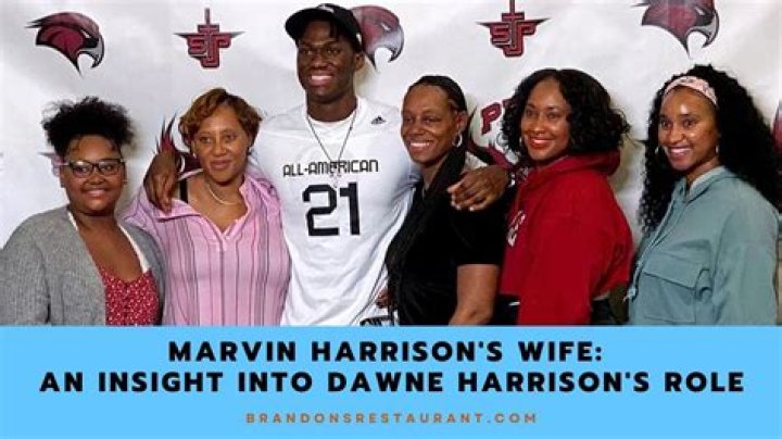 NFL Legend Marvin Harrison's Enduring Love Story